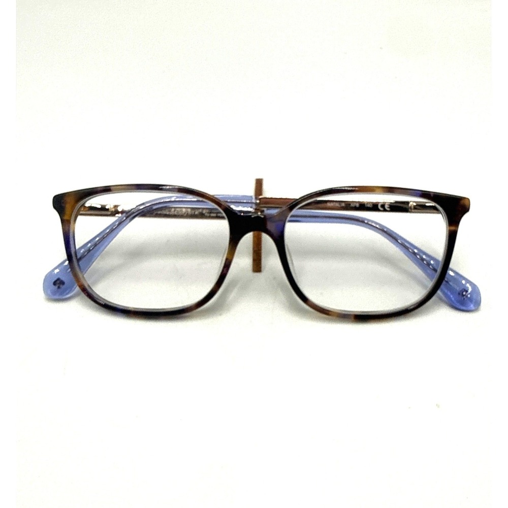 Kate Spade Natalia XP8 Eyeglasses Tortoise Blue Rose Gold Frames 52-16-140